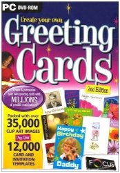 Create Your Own Greeting Card - Second Edition PC DVD