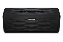 SHARKK 10w Portable Wireless Boombox Bluetooth Speaker - Black
