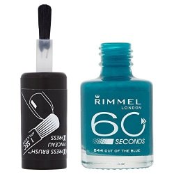 Rimmel London 60 Seconds Nail Polish 844 Out Of The Blue