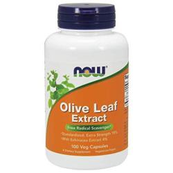Now Supplements Olive Leaf Extract Extra Strength 100 Veg Capsules