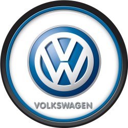 Vw Version 2 - Classic Round Metal Sign