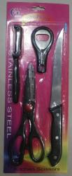 4PCS Knife Set - Ideal For The Kitchen - Hot Deal