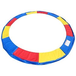 Rainbow, 15ft ANCHEER 15 14 12 10 Ft Replacement Trampoline Surround PVC Pad Foam Safety Spring Cover Padding Pads