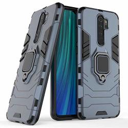 Case For Xiaomi Redmi Note 8 Pro Dwaybox Ring Holder Iron Man Design 2 In 1 Hybrid Heavy Duty Armor Hard Back Case Cover