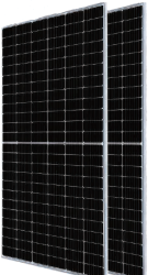 455W Half-cell Monocrystalline Solar Panel - 144 Cell 49.8V Voc