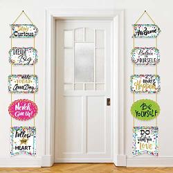 Classroom Decoration Banner Motivation Positive Porch Sign Confetti Positive Sayings Accents For Classroom Bulletin Board Decorations Office Home Nursery Decoration
