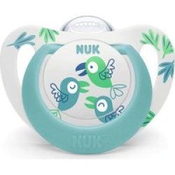 Nuk Silicone Star Soother Birds 18 Months And Older