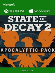 State Of Decay 2 Apocalyptic Pack Dlc Xbox One Windows 10 Cd Key - Xbox Live 18 Action Horror