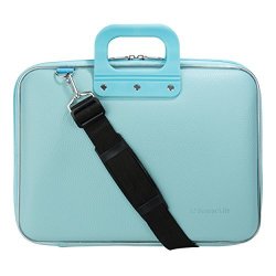 Sumaclife Cady Sky Blue Messenger Bag Carrying Case For Aoc 16" Class USB Portable Monitor 15.6" I1659FWUX E1659FWU I1601FWUX