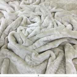 1.5KG Soft & Warm Supersoft Mink Embossed Blanket Double Assorted Colours - 5