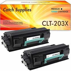 Catch Supplies Compatible Toner Cartridge Replacement For Samsung MLT-D203L 203L Samsung Proxpress SL-M3320ND SL-M3820 SL-M3820ND SL-M3820DW SL-M4020ND M3370FD M3870FD M3870FW M4070FR Black 2-PACK