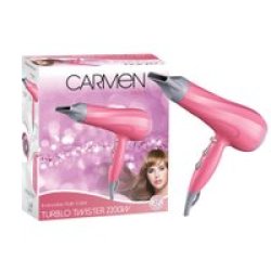 Carmen Pink Turblo 2200W Hairdryer