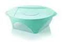 Tupperware Outdoor Dining Bowl 2.5L In Stunning Mint Green "half Price