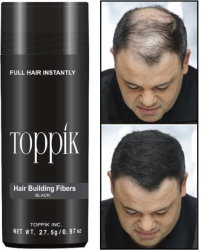 Toppik -black -12g- Thicker Hair For Hair Loss 30 Days Supply Shipping