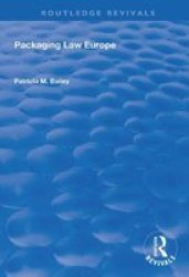 Packaging Law Europe Paperback