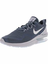 Nike Men's Air Max Fury Blue Fox pure Platinum Ankle-high Mesh Basketball Shoe - 9.5M