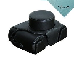 Pdxd-share Pu Leather Protective Camera Case Bag For Fujifilm Finepix X10 X20 Digital Camera Black