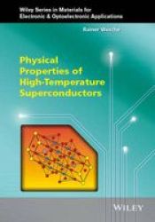 Physical Properties Of High-temperature Superconductors Hardcover