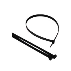 Dejuca - Cable Ties - Black - 650MM X 8.8MM - 25 PKT - 4 Pack