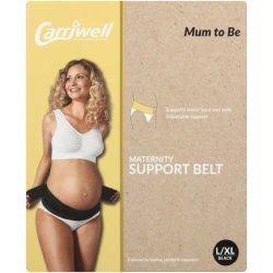 Carriwell Maternity Support Belt Black Large extra Large