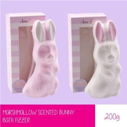 Amz Loves - Giant Marshmallow Scented Bunny Bath Fizzer Large 200G
