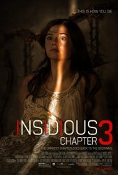 Insidious Chapter 3 Movie Poster 2 Sided Original 27X40 Stefanie Scott