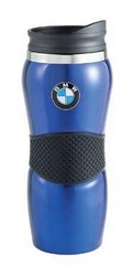 BMW 80900439611 Blue Stainless Travel Mug