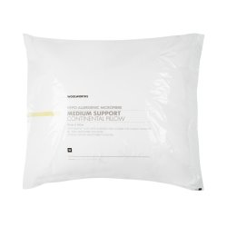 Hypoallergenic Microfibre Medium Support Continental Pillow