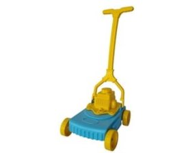 Lawnmower For Kids - Yellow Blue