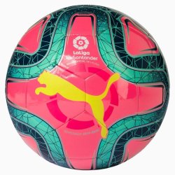 Puma Laliga Ms Trainer Soccer Ball 5 Pink green