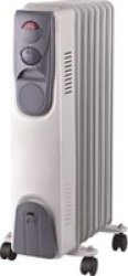 Goldair 9 Fin Oil Radiator Heater in Cream