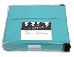 Camp Cot Size Bed Sheet Set 28 Inches x 72 Inches 3 Piece Set Summer Camp/RV Cot Size Bedding 