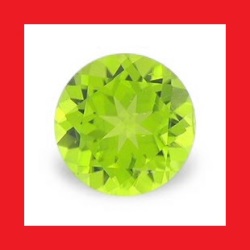 Peridot - Nice Green Round Facet - 0.230cts