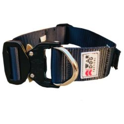 War Dog Large Black Echo Soft Tactical Dog Collar Durable And Comfortable Waggs Pet Shop
