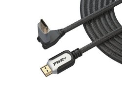 Pwr+ 12 Ft 4K HDMI 2.0 Braided High-speed Ultra Full HD 2160P 1080P Ethernet 3D Audio Return Hdmi-cable - For Samsung Sony Rca Insignia