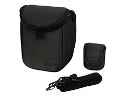 Sony Lcs-bbf b Lcs-bbf b Soft Carrying Case For Nex Series Camera Black