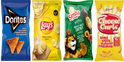 Deals on Lays Simba Doritos Cheese Curls 5 Of Each Big Chips Mixed ...