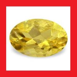 Citrine Madeira - Golden Yellow Oval Facet - 0.44cts