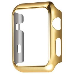 Apple Watch Series 4 40MM Case Mangix Super Thin PC Plated Plating Protective Bumper Case For For For Apple Watch Series 4 40MM Gold 40MM