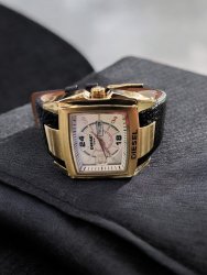 Deals on Diesel DZ-1216 Men's Analogue Watch Gold Coloured