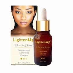 Lightenup Skin Lightening Serum 1 Fl Oz 30 Ml Hyperpigmentation Treatment Dark Spots Corrector For Face Armpits Hands Knees And Body With Argan Oil And Shea Butter