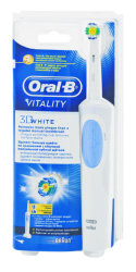 Rechargeable Electric Toothbrush - Vitality 3D White