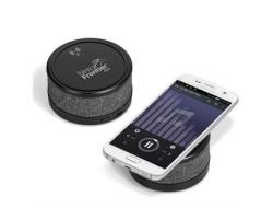 Aberdeen Wireless Charger & Bluetooth Speaker - Grey