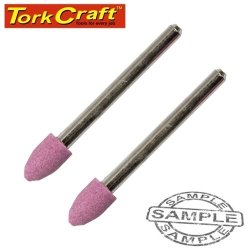 Tork Craft MINI Grinding Stone 6.4MM Cyl. cone 3.2MM Shank TC08411