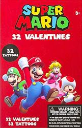 New Valentine's Day Classroom Exchange Gift Cards And Goodies Super Mario Bros