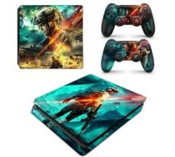 Decal Skin For PS4 Slim: Battlefield