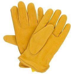 Pinnacle Napa Tig Safety Glove Yellow Leather