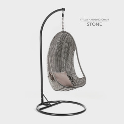Cielo - Atilla Hanging Chair - Stone