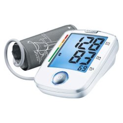 Beurer Upper Arm Blood Pressure Monitor Bm 44 Blue XL Display