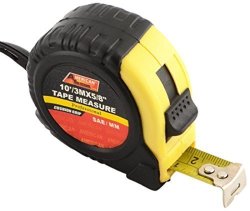 Ate Pro. Usa 20035 3 M Measuring Tape 1 2" By 10'